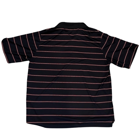 Men’s Antigua Atlanta Falcons Striped Polo Shirt - Picture 4 of 4